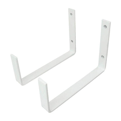 two white utility hooks