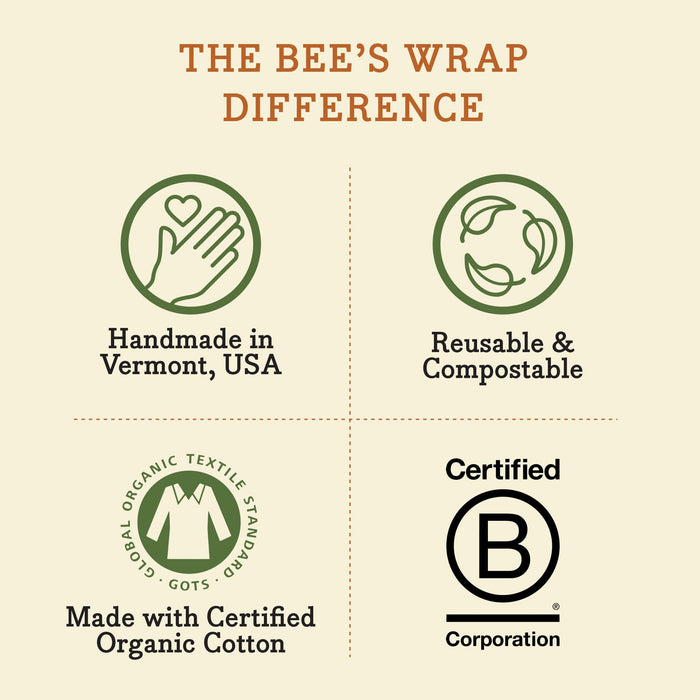 Vegan Bread Wrap Bee's Wraps Bee's Wrap