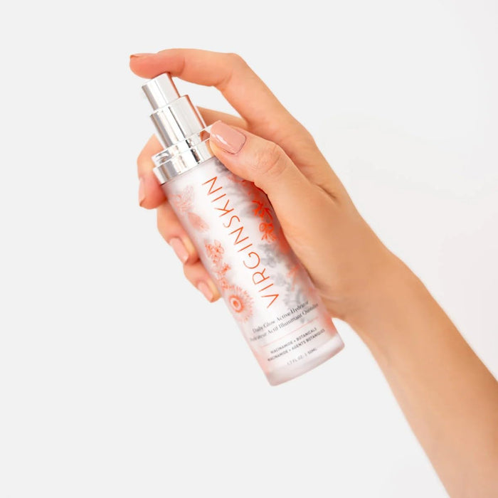 Virginskin Daily Glow Active Hydrator | Dermatologist-Developed Daily Moisturizer Cream for Face and Neck | 1.7 Oz.