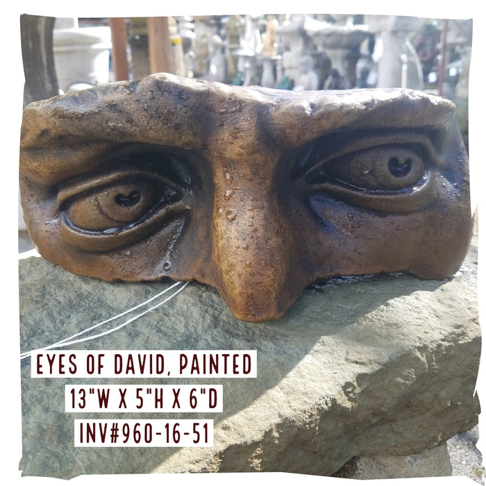 Eyes of David Wall Plaque, Painted