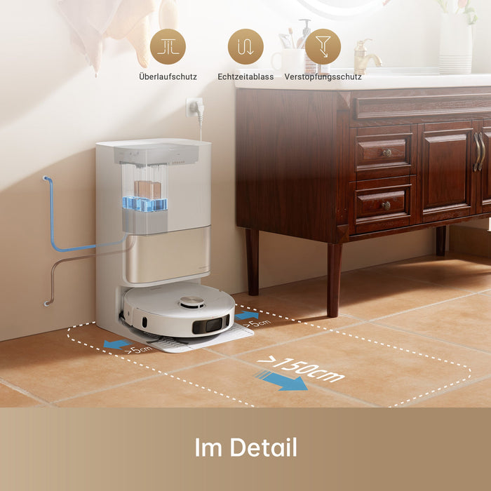 Wateraansluitingsset voor automatisch bijvullen en aftappen voor L10sProUltra/X30Ultra/X40UltraComplete/L40Ultra/L10sUltraGen2/X50UltraComplete/L50ProUltra/L40sProUltra/L40UltraAE