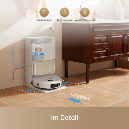 Wateraansluitingsset voor automatisch bijvullen en aftappen voor L10sProUltra/X30Ultra/X40UltraComplete/L40Ultra/L10sUltraGen2/X50UltraComplete/L50ProUltra/L40sProUltra/L40UltraAE