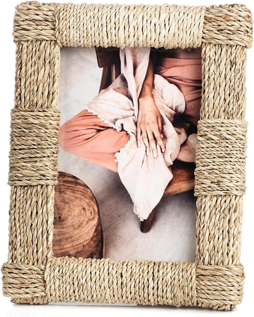 Zodax Abaca Rope Photo Frame Natural 5" x 7"